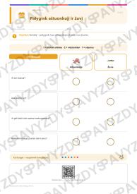 Tarptautinė aštuonkojų diena 5-6 kl.: 20 užduočių, SUP, stalo žaidimas ir QR
