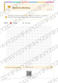 Balsas ir dainavimas 1-2 kl.: 20 užduočių, SUP, stalo žaidimas ir QR