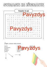 Edukacinės užduotys
