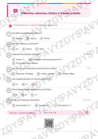 Andrejinės 5-6 kl.: 20 užduočių, SUP, stalo žaidimas ir QR