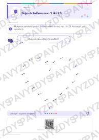 Pučiamieji instrumentai 1-2 kl.: 20 užduočių, SUP, stalo žaidimas ir QR