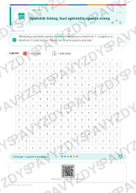Konstitucijos ir operos diena 1-2 kl.: 20 užduočių, SUP, stalo žaidimas ir QR