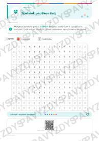 Padėkos diena 1-2 kl.: 20 užduočių, SUP, stalo žaidimas ir QR