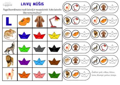 Laivų mūšis: garsas L