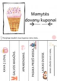 Mamos dovanų kuponai