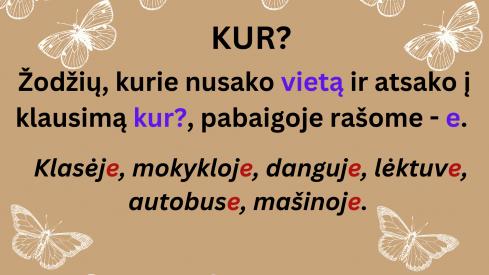 Lietuvių kalbos taisyklės