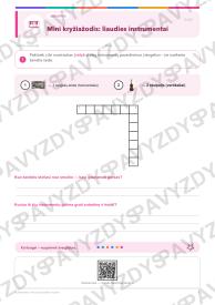 Sutartinės ir lietuvių liaudies muzika 5-6 kl.: 20 užduočių, SUP, stalo žaidimas ir QR