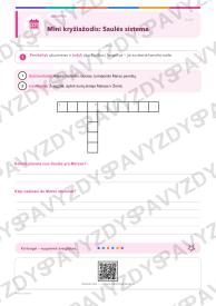 Marso diena 5-6 kl.: 20 užduočių, SUP, stalo žaidimas ir QR