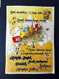 Sveikinimo kortelė Rugsėjo - 1 dienai