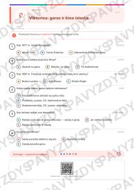 Audiovizualinio paveldo diena 5-6 kl.: 20 užduočių, SUP, stalo žaidimas ir QR