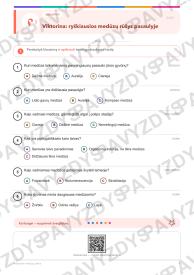Pasaulinė medūzų diena 5-6 kl.: 20 užduočių, SUP, stalo žaidimas ir QR