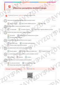 Cunamių supratimo diena 5-6 kl.: 20 užduočių, SUP, stalo žaidimas ir QR