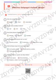 Evoliucijos diena 5-6 kl.: 20 užduočių, SUP, stalo žaidimas ir QR