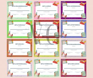METŲ NOMINACIJOS 4-OKŲ IŠLEISTUVIŲ PROGA