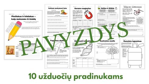 Aš jaučiu, mąstau, bendrauju: 10 užduočių pradinukams