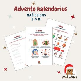 Advento kalendorius ikimokyklinukams