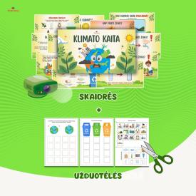 Rinkinys Žemės dienai - Klimato kaita