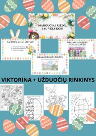 VIKTORINA - MARGUČIAI RIEDA, JAU VELYKOS 