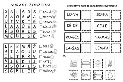 Rinkinukas mažiesiems 