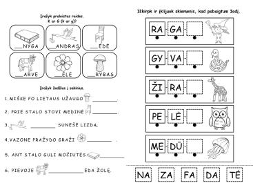 Rinkinukas mažiesiems 