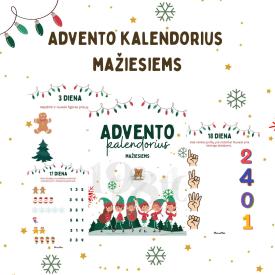 MokoMes Advento kalendorius mažiesiems