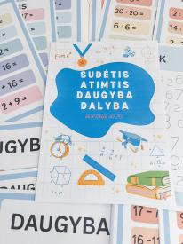 Matematikos veiksmai iki 20