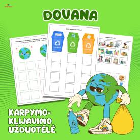 Skaidrės ir užduotėlė apie klimato kaitą