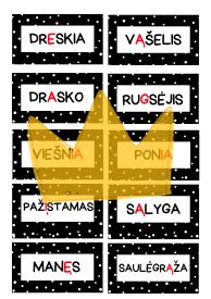 Įsidėmėtinos rašybos žodžiai