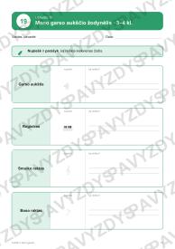 Aukšti ir žemi garsai. 20 užduočių ir 5 SUP 3-4 klasei