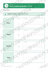 Muzikos pavadavimo rinkinys. 20 užduočių ir 5 SUP 3-4 klasei