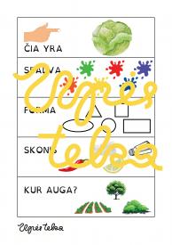 Rišliosios kalbos Upės teka ugdymo kortelės 