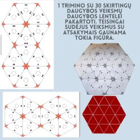 Daugyba. Smagios užduotys daugybos lentelei įtvirtinti. Daugybos veiksmai nuo 2 iki 9.