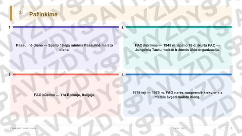 Pasaulinė maisto diena 7-8 kl.: 20 užduočių, SUP, stalo žaidimas ir QR