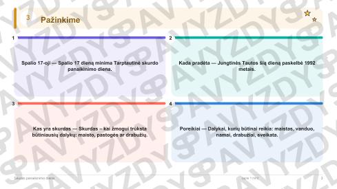 Skurdo panaikinimo diena 1-2 kl.: 20 užduočių, SUP, stalo žaidimas ir QR