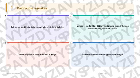 Muzikos rašto ženklai 5-6 kl.: 20 užduočių, SUP, stalo žaidimas ir QR