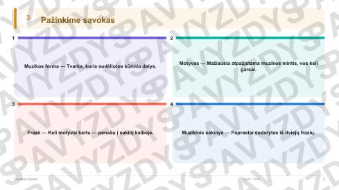 Muzikos forma 7-8 kl.: 20 užduočių, SUP, stalo žaidimas ir QR