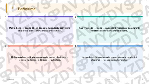 Molio diena 7-8 kl.: 20 užduočių, SUP, stalo žaidimas ir QR