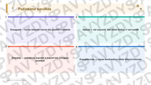Šypsenos ir nesmurto diena 3-4 kl.: 20 užduočių, SUP, stalo žaidimas ir QR