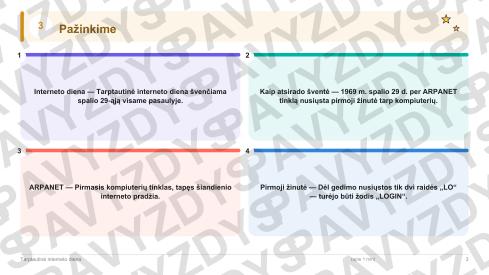 Tarptautinė interneto diena 3-4 kl.: 20 užduočių, SUP, stalo žaidimas ir QR
