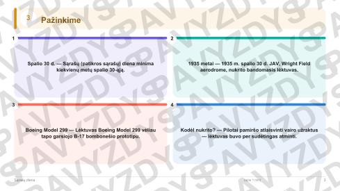 Sąrašų diena 5-6 kl.: 20 užduočių, SUP, stalo žaidimas ir QR