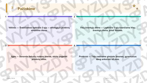 Vėlinių diena 3-4 kl.: 20 užduočių, SUP, stalo žaidimas ir QR