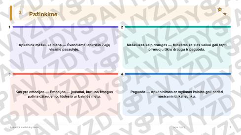 Apkabink meškiuką diena 3-4 kl.: 20 užduočių, SUP, stalo žaidimas ir QR