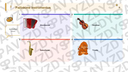 Muzikos nuotaikos 1-2 kl.: 20 užduočių, SUP, stalo žaidimas ir QR