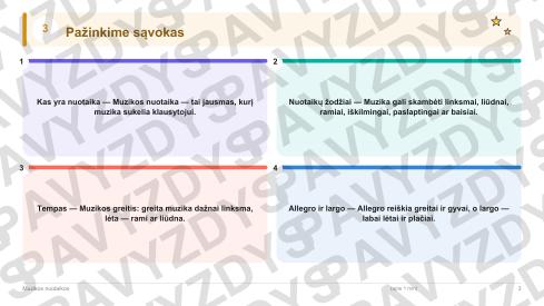 Muzikos nuotaikos 3-4 kl.: 20 užduočių, SUP, stalo žaidimas ir QR