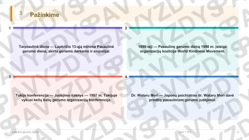 Pasaulinė gerumo diena 7-8 kl.: 20 užduočių, SUP, stalo žaidimas ir QR