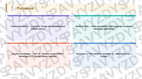 Pasaulinė diabeto diena 7-8 kl.: 20 užduočių, SUP, stalo žaidimas ir QR