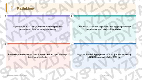Latvijos nepriklausomybės diena 5-6 kl.: 20 užduočių, SUP, stalo žaidimas ir QR