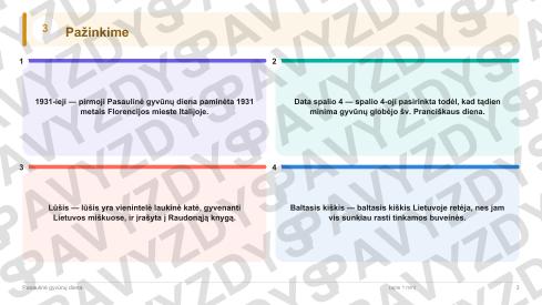 Pasaulinė gyvūnų diena 5-6 kl.: 20 užduočių, SUP, stalo žaidimas ir QR