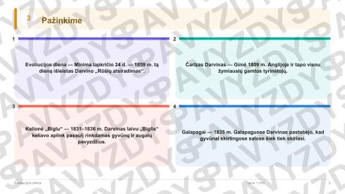 Evoliucijos diena 9-10 kl.: 20 užduočių, SUP, stalo žaidimas ir QR