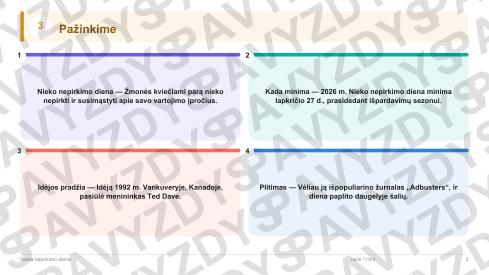 Nieko nepirkimo diena 7-8 kl.: 20 užduočių, SUP, stalo žaidimas ir QR